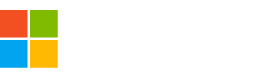 Microsoft logo white